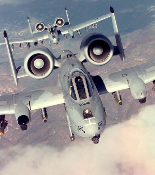 A-10s tank up