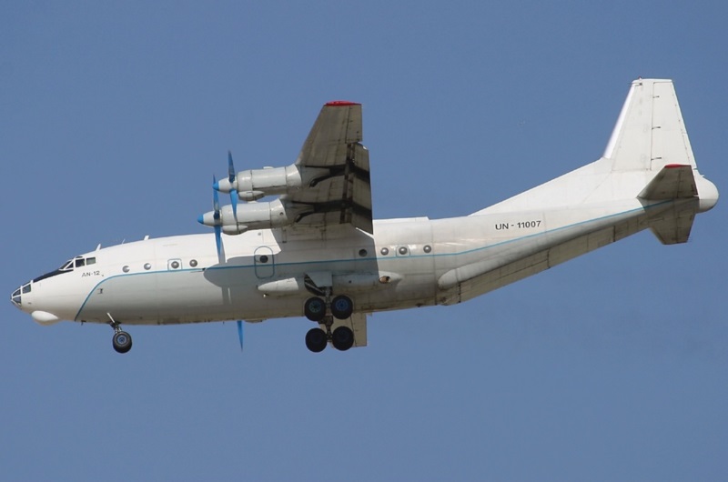 Antonov An-12 in UN colors