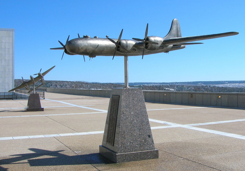 B-29 statue at USAF Academy