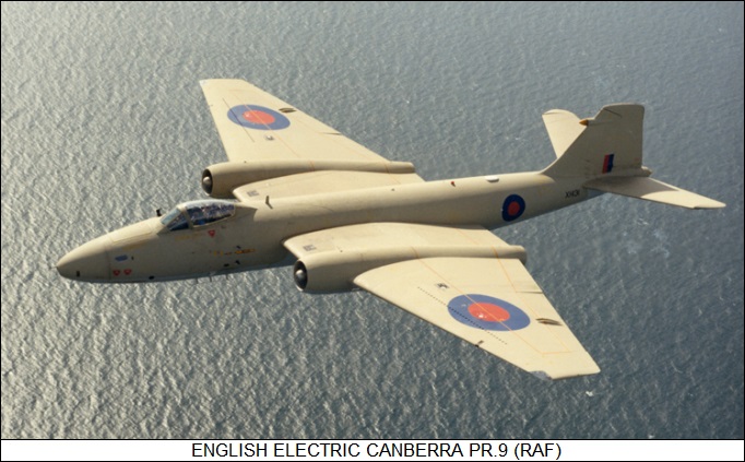 English Electric Canberra PR.9