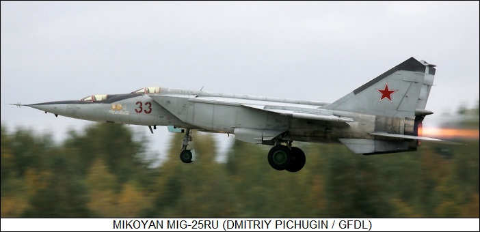 Mikoyan MiG-25BM Foxbat