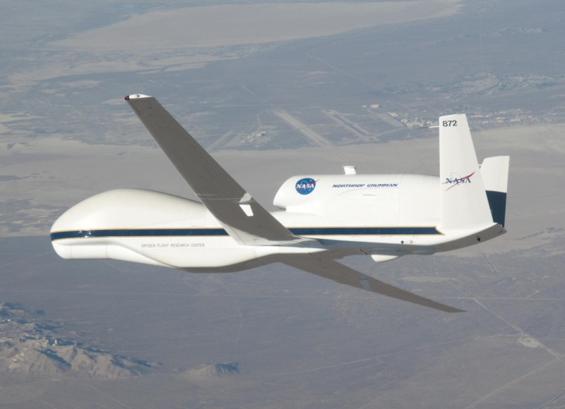 Global Hawk in NASA colors