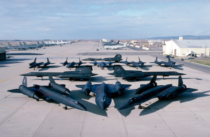 gaggle of SR-71s