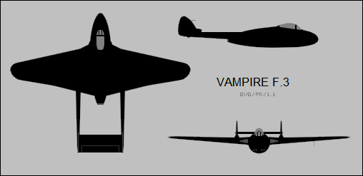 de Havilland Vampire F.3